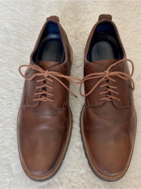 Cole Haan Brown Leather Derby Lace-Up Oxfords Casual Shoes size 10 M main image 9